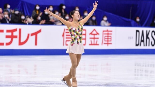 川畑、華麗に舞うも初めてのNHK杯を10位で終える