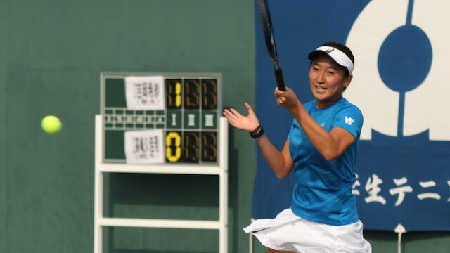 初戦を快勝！　王座奪還に向けて好スタートを切る／女子２回戦