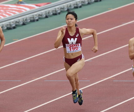 千明が初の日本選手権で入賞！　鷺は女子100メートルで早大新／日本選手権１・２日目