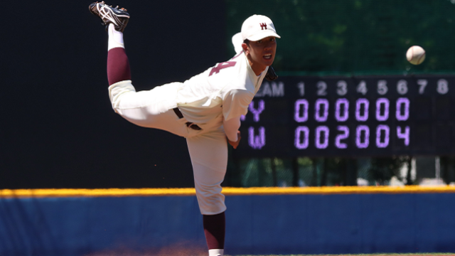 松木の満塁弾など７得点　５投手の完封リレーで夏季オープン戦初戦を快勝／横浜商大戦