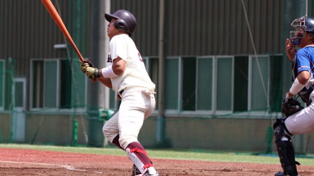 両者譲らぬ好ゲーム　松木の決勝打でオープン戦開幕3連勝を飾る/国士館大戦