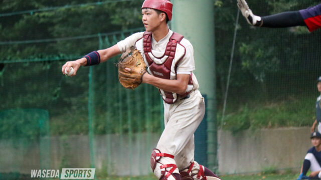 秋季リーグ戦へ向け、強豪と対戦！／国学院大戦