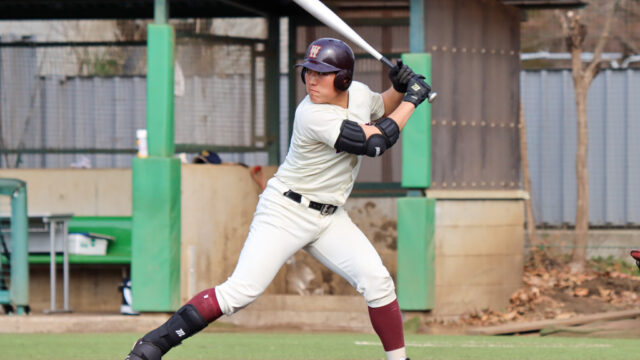 攻撃の要！早大準硬式野球部・関副将がプロ志望届を提出