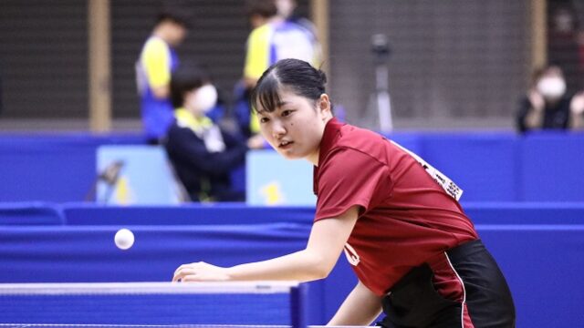 女子シングルスはシード組５人が３回戦進出を決めた（女子）