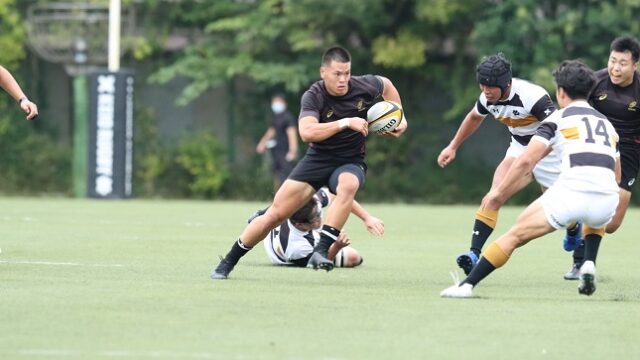 ジュニア早慶戦　慶大のディフェンスを前にチャンスを生かせず敗北