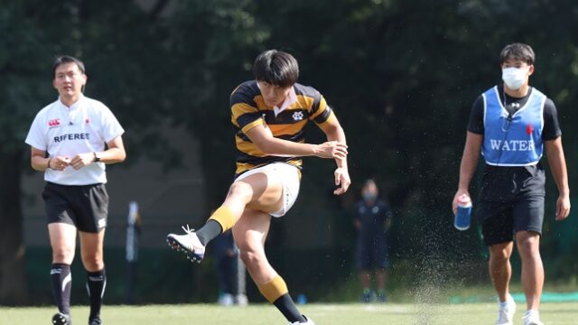 ラインアウトモールで得点を量産　第3節を40ー14で勝利