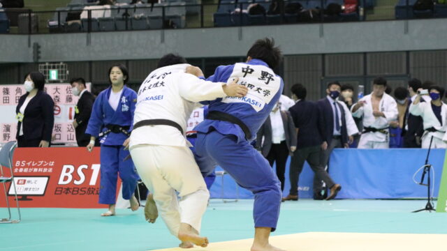 男子部からは４選手が出場　１年生の中野が準優勝の快挙達成！　