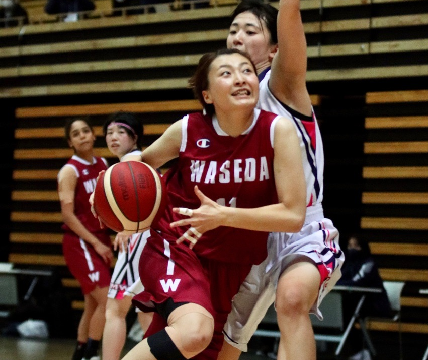 インカレ初戦、武庫川女子大に快勝！ 2回戦に勝ち進む