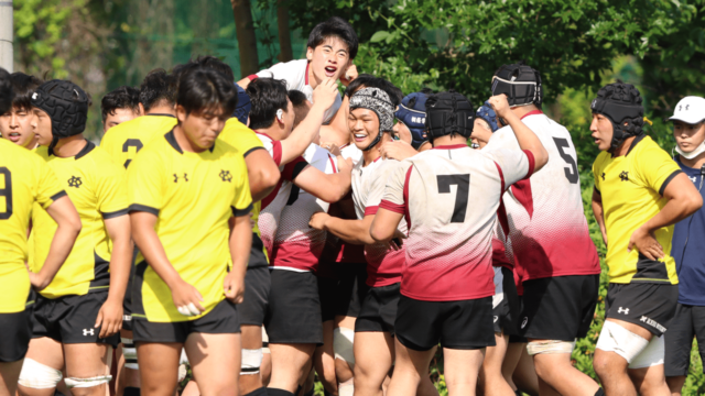 ラストワンプレーで慶大新人に逆転勝利！　激闘を制した！！