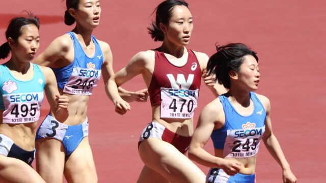 強力布陣の男子200、女子ヨンパーで表彰台死守　出場全種目に決勝進出者／関カレ３・４日目 【短・中距離種目】