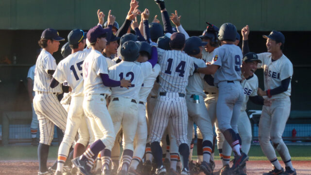 久保嶋が決めた！　六大学が頂点に／決勝　東都選抜Ａ戦