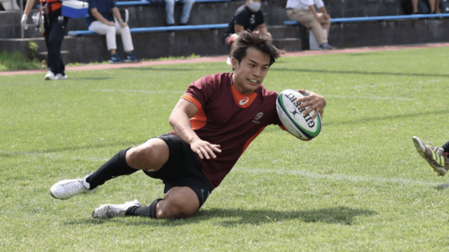 後半で追い上げを見せ、上智大に勝利！