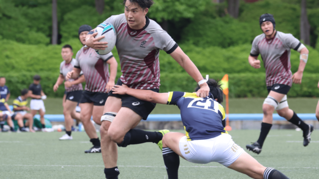 15トライを挙げる猛攻をみせ、玉川大に圧勝した！