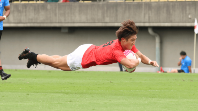 宮尾と佐藤がトライし躍動！　対抗戦選抜が競り勝つ