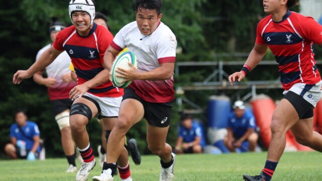 早大らしい展開ラグビーで京産大Ｂから勝利を挙げた