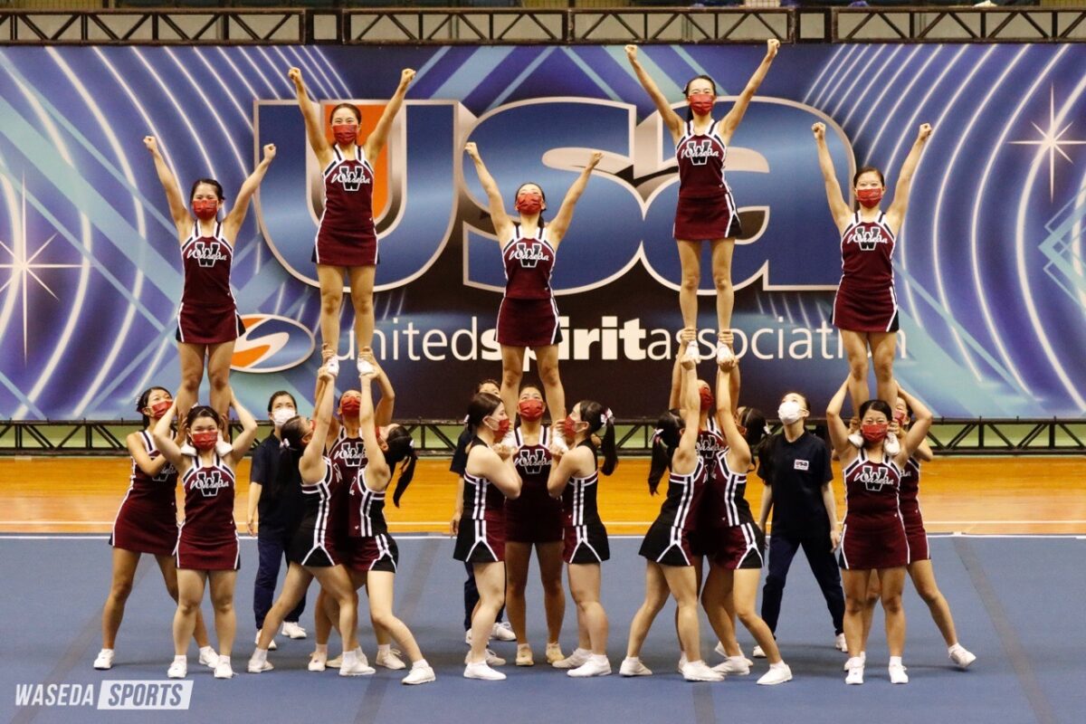 リサイクル品すべすべLくらい 大学応援部 チアリーダーズ 陸上用レーシングショーツ風 アンスコ チアブルマ 引退選手 競技大 会早 稲 田 リサイクル品すべすべLくらい 大学応援部 チアリーダーズ 陸上用