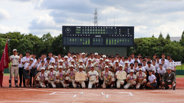 投打で相手を圧倒　４年ぶり７回目となる清瀬杯制覇！／決勝　甲南大戦