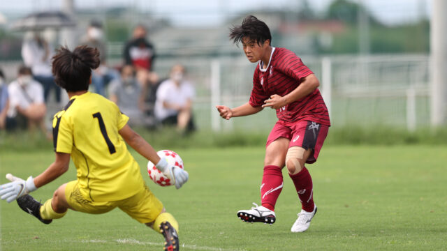 意地の２発で勝利　皇后杯本戦出場が確実に