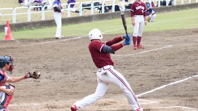 12得点の圧勝　関カレの初戦をコールド勝ちで飾る