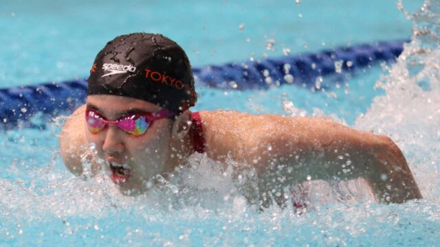 最終日は今牧女子主将と松本が決勝へ　冬の鍛錬を誓う／ジャパンオープン（５０m）４日目