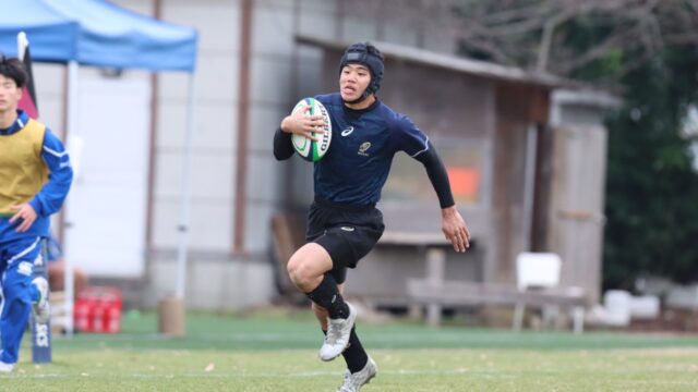 白鷗大から12トライを奪い、大勝！！