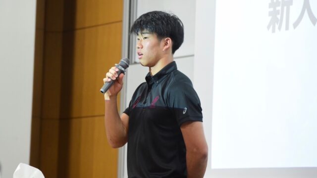 新入部員39名が新たなスタートをきる！