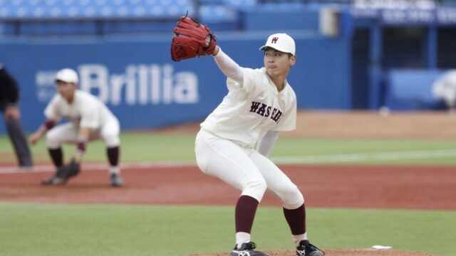 終盤に追い上げるも及ばず　今季初黒星を喫する／法大２回戦