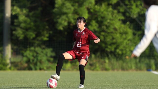 終盤の１点に泣く　大学女王にリーグ４戦ぶりの敗北