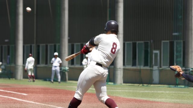 最終回に崩れ夏季オープン戦初黒星／東海大戦