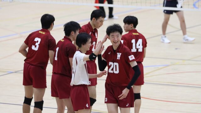 強敵・中大を下し、５戦全勝でリーグを折り返した！