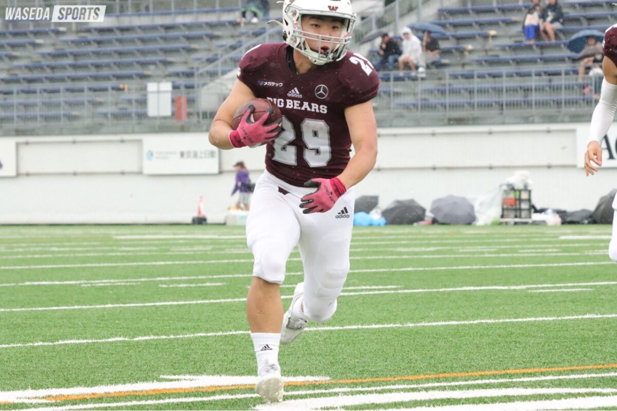 RB後藤に2つのTDが出るも駒大に逆転負け 春季オープン戦初