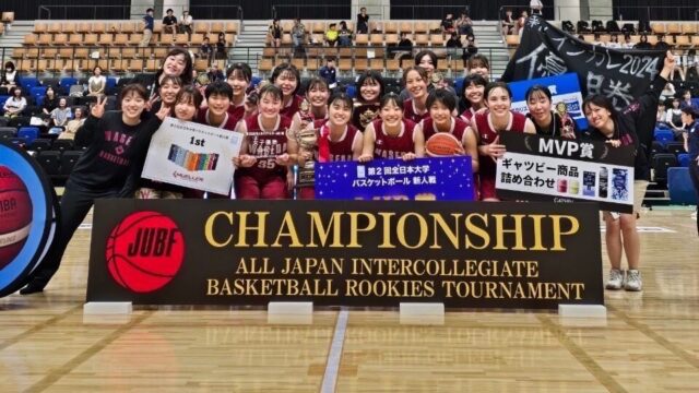 激闘制し人間科学大に勝利！　新人日本一に輝く