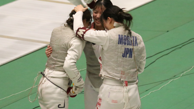 王座決定戦、女子フルーレが優勝！各種目で熱戦を繰り広げる