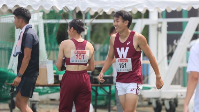 渕上が自己新で３位に！　その他の選手も夏合宿の成果を確認