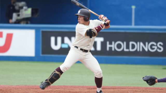 【連載】野球部　秋季リーグ戦開幕直前特集　『Beyond』　第３回　小澤周平×前田健伸