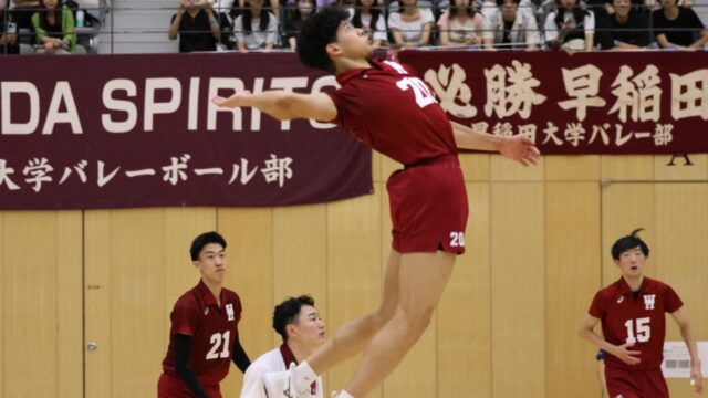 勢いある国士館大にストレート勝利！ 全勝でリーグ後半戦へ