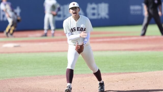 これぞエース！伊藤樹が８回１失点の好投　難敵との天王山をまず１勝/明大１回戦