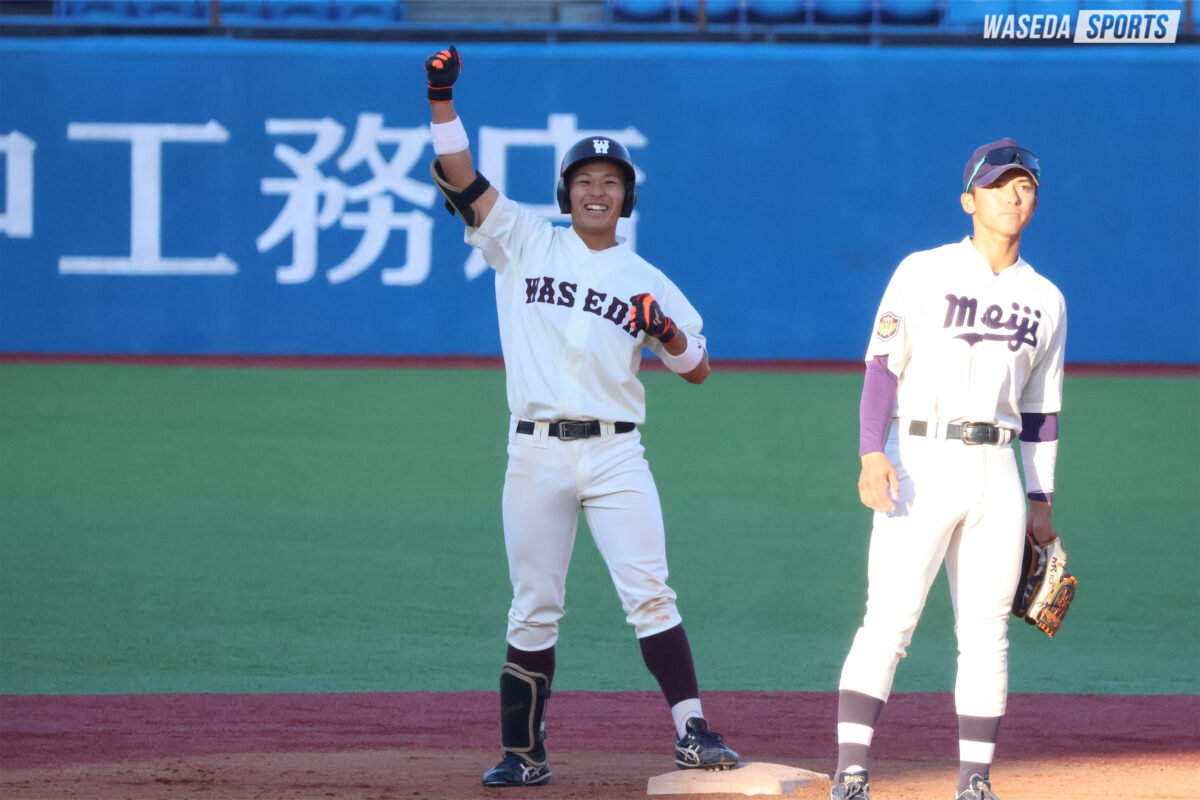 連載】野球部 秋季早慶戦直前特集 『圧倒』 第6回 小澤周平 | 早稲田