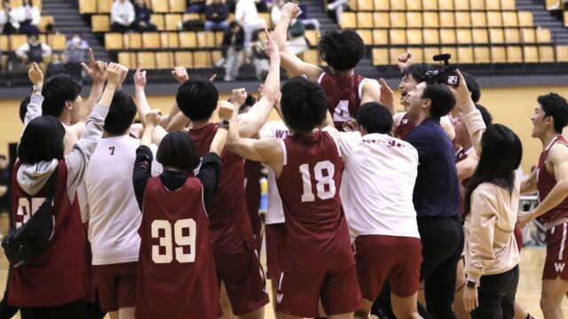 「チームみんなが頑張ってくれた」（飯島主将）／男子バスケ・リーグ戦後コメント集