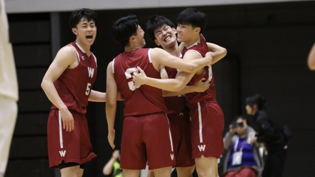 インカレが開幕！　激闘を制し青学大に勝利