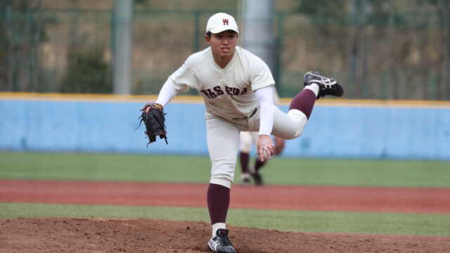 春季オープン戦開幕！　３年生投手陣の好投も黒星スタートに／日本通運戦