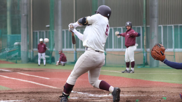 吉田瑞副将、田村に適時打でオープン戦今季初勝利！／神奈川大戦