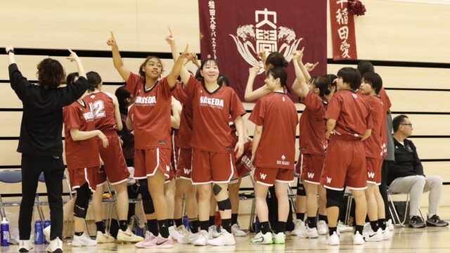 期待のルーキー・阿部が鮮烈デビュー！　４０点差の快勝で関東大学選手権の初戦を飾る