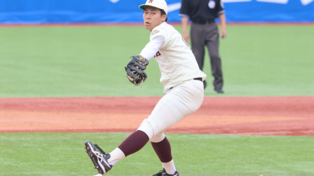 【連載】野球部　春季早慶戦直前特集『臙脂の誇り』　第９回　安田虎汰郎