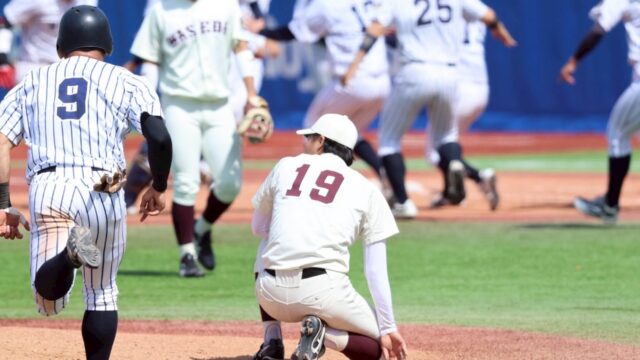 またもリリーフ陣崩壊　最終回に適時打浴び悪夢のサヨナラ負け／立大１回戦