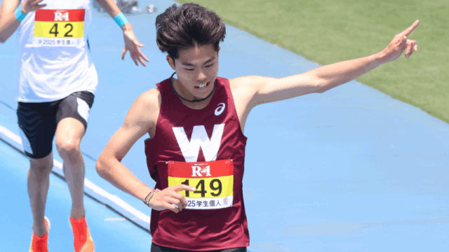 佐々木哲が3000メートル障害で優勝するなど、計７名が表彰台へ！関東インカレに向けて勢いを増す
