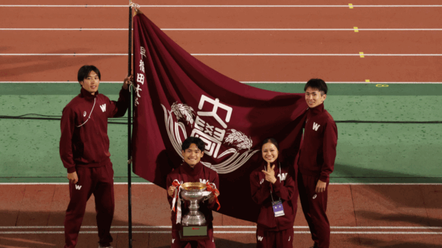 男子が３年連続のトラック優勝！男子は１部総合３位、女子は１部総合６位に終わる