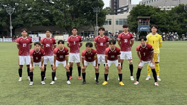 順大相手につかめなかったあと１点　リーグ前半のラストゲームは引き分けに終わった