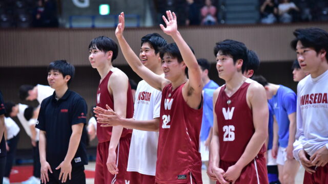わずか５人でつかみ取った歓喜の勝利　スリーポイントの雨を降らし、５位決定戦に進出した！
