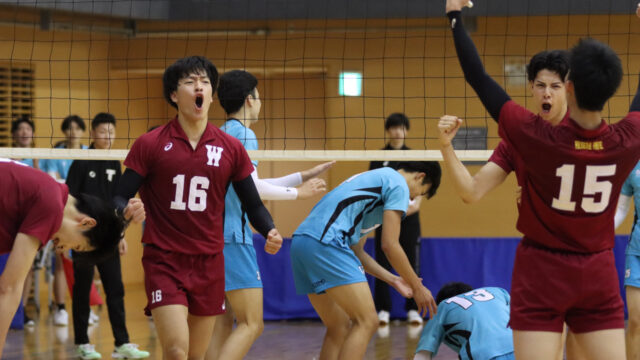 東日本インカレ初戦は辛勝となるも３回戦に駒を進めた